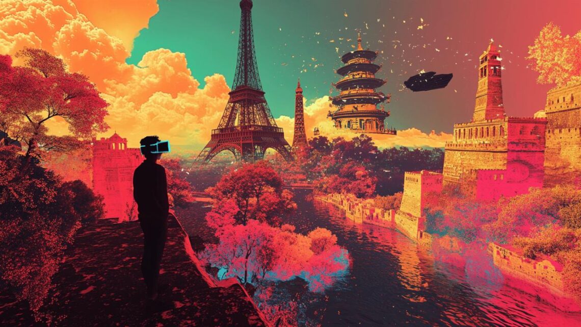 Les nouvelles frontieres du tourisme virtuel : escapade numerique dans un chateau historique